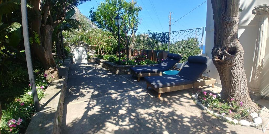 Zahrada ubytování Casa Gaia
