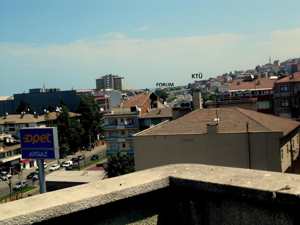 A general view of Trabzon or a view of the city taken from the homestay