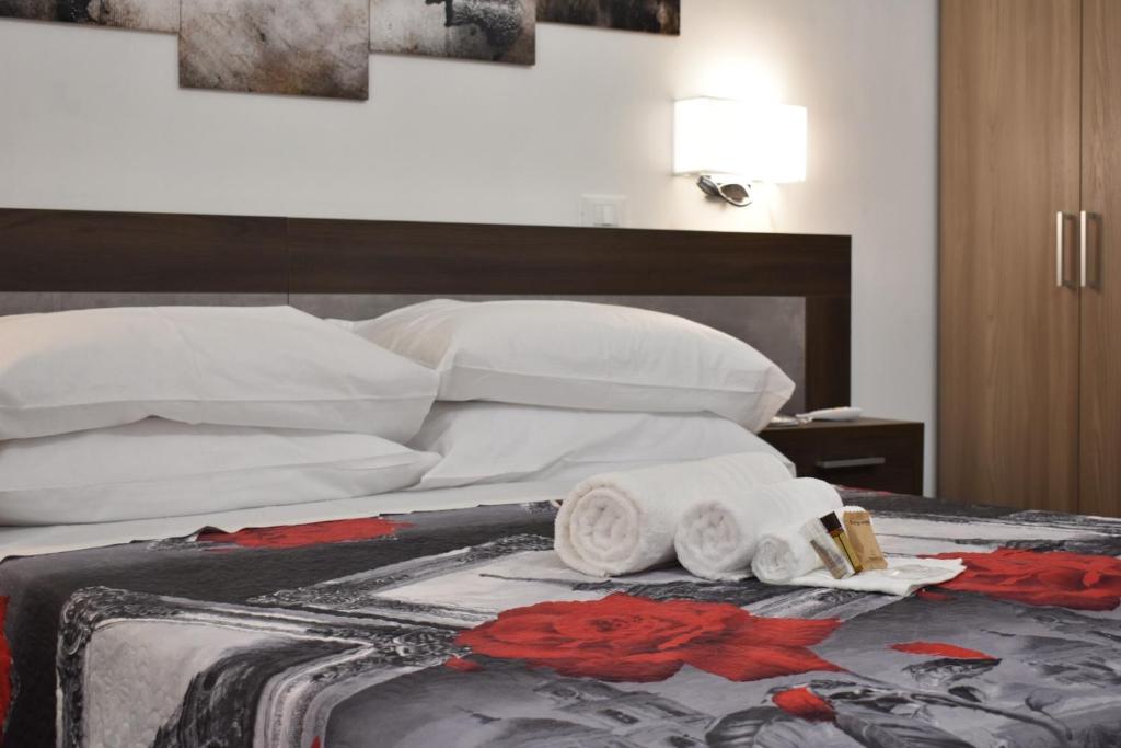 Posteľ alebo postele v izbe v ubytovaní B&B Vicomare