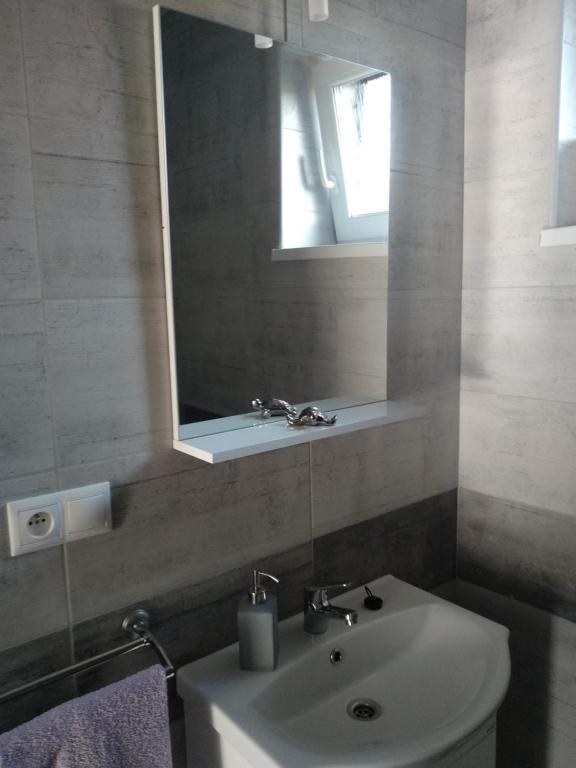 A bathroom at Villa Cuba