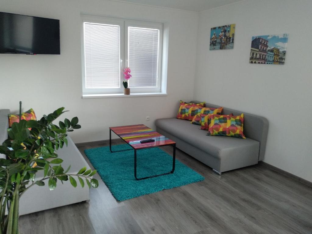 A seating area at Villa Cuba