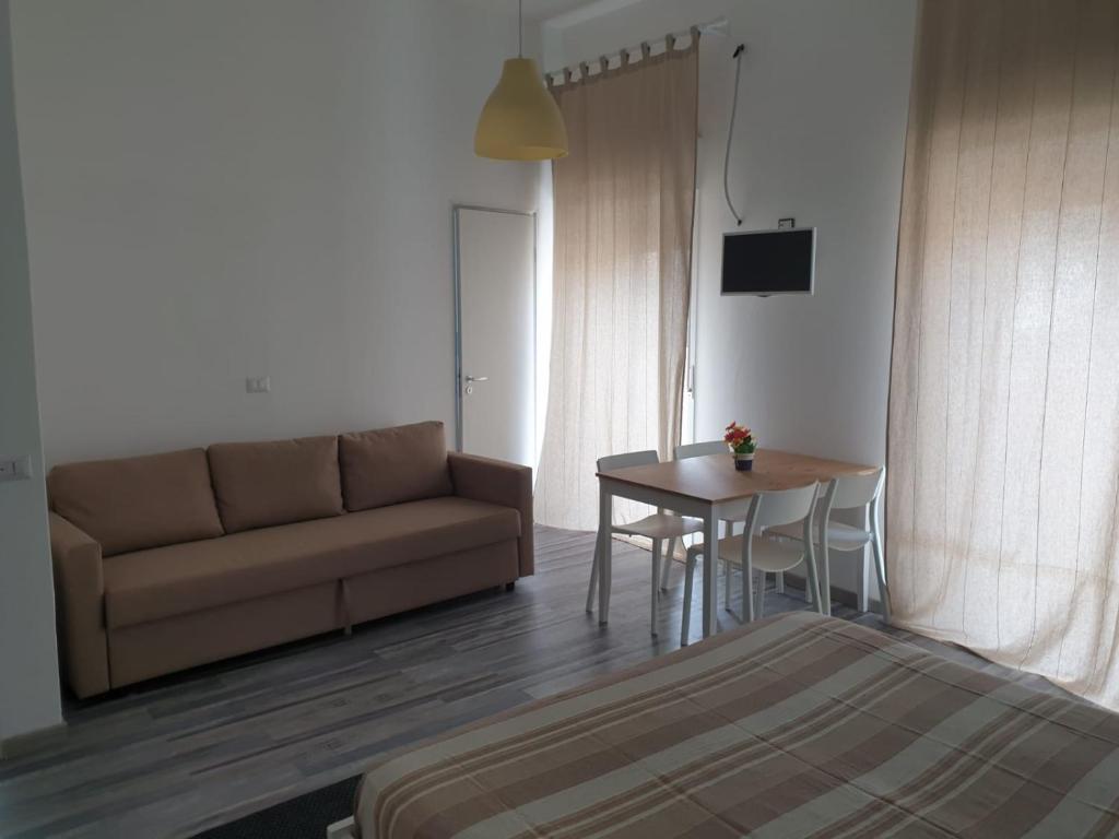 Posezení v ubytování Lipari Suite Apartament