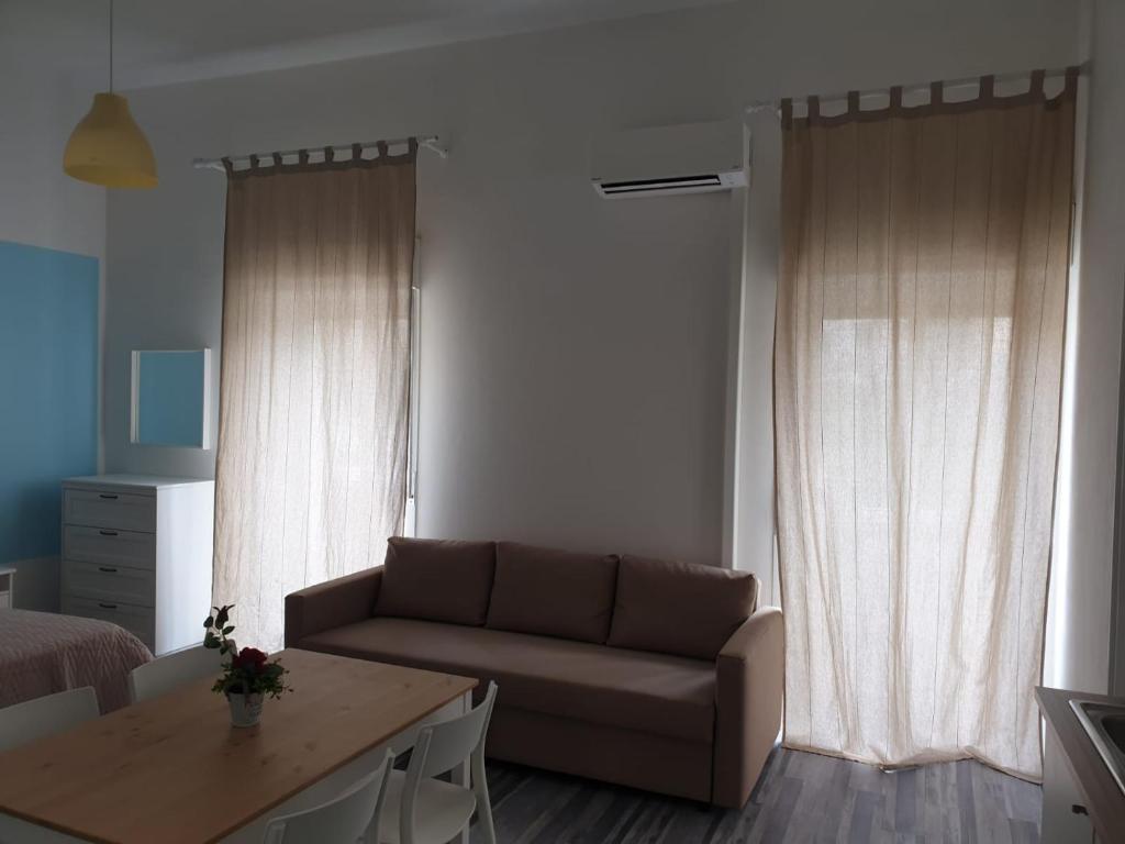 Posezení v ubytování Lipari Suite Apartament