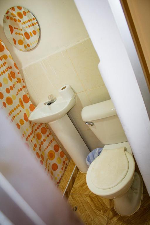 Koupelna v ubytování Hostal sambleño cusco Piero suite