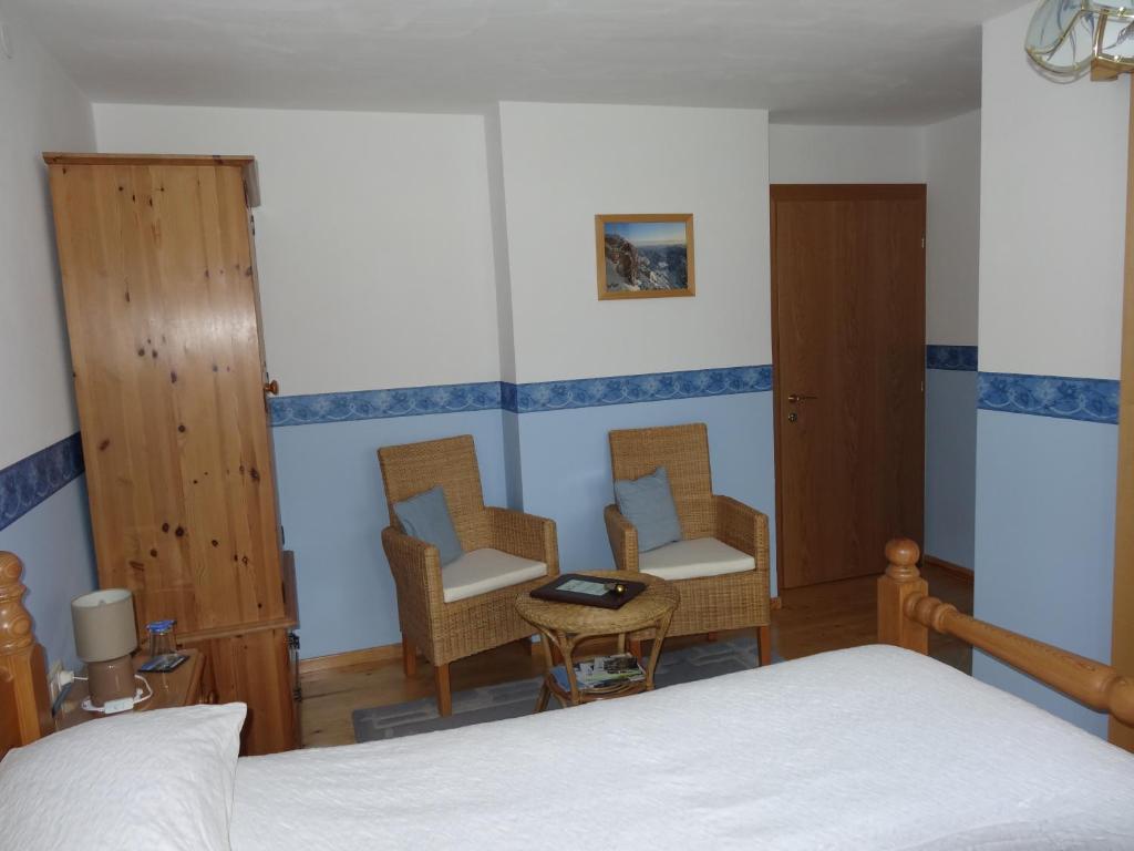 Postel nebo postele na pokoji v ubytování Haus Karl's Ruh