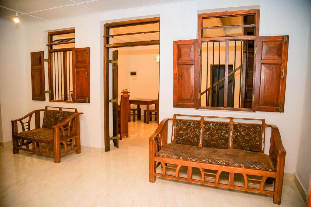 Posezení v ubytování Kandy Spice Villa