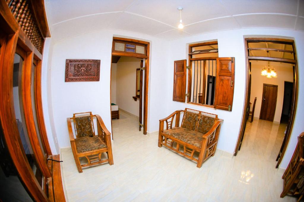 Posezení v ubytování Kandy Spice Villa