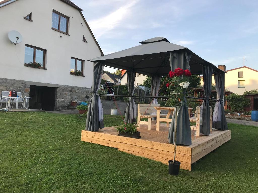 Zahrada ubytování Rozboudovec