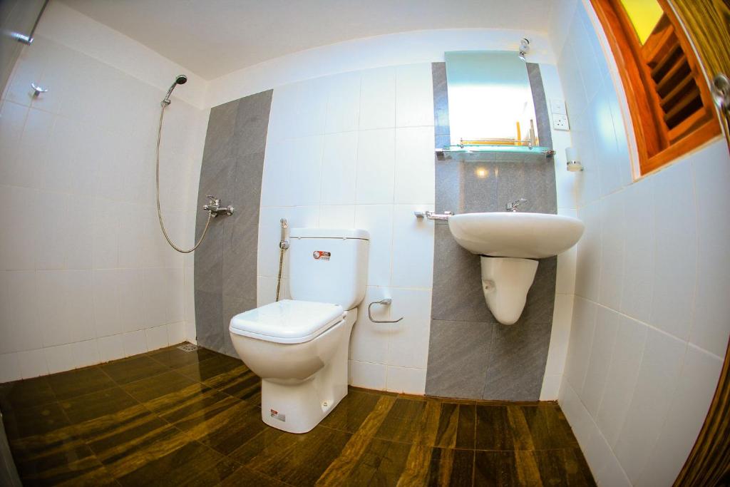 Koupelna v ubytování Kandy Spice Villa