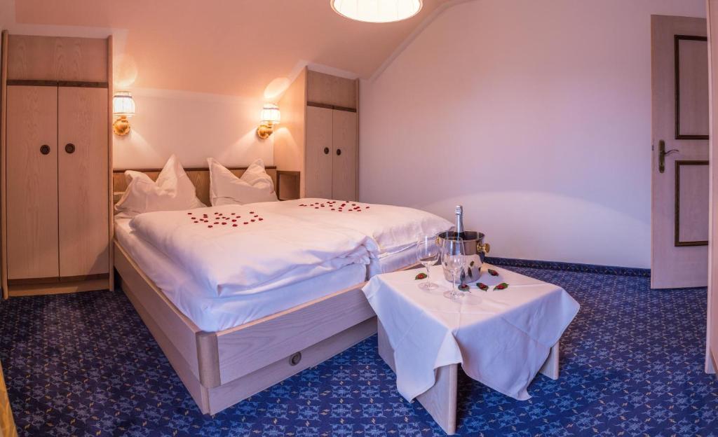 Postel nebo postele na pokoji v ubytování Camping Olympia