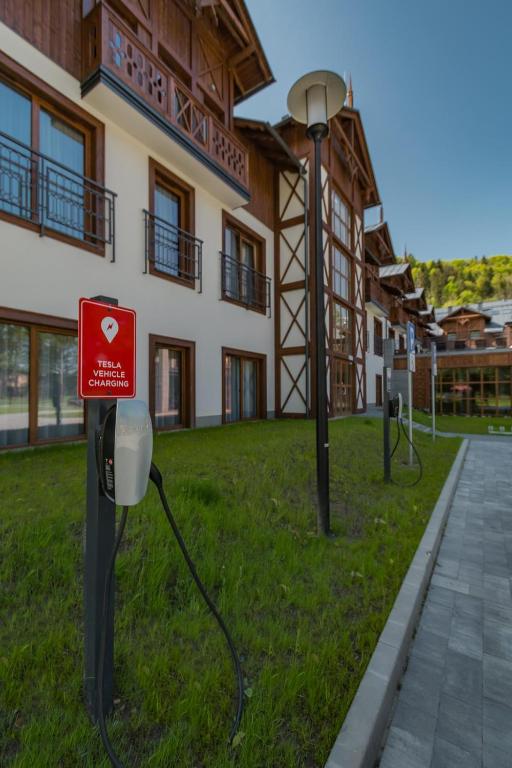 Das Gebäude in dem sich das Hotel befindet