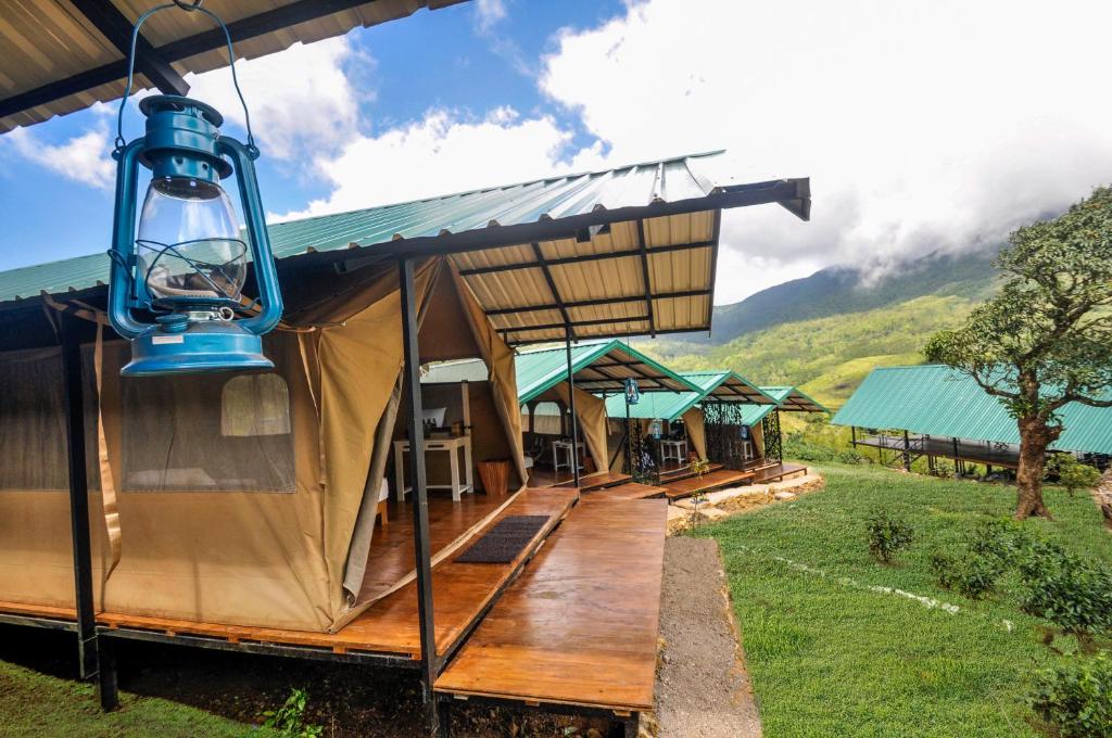 Příroda nedaleko luxury tent