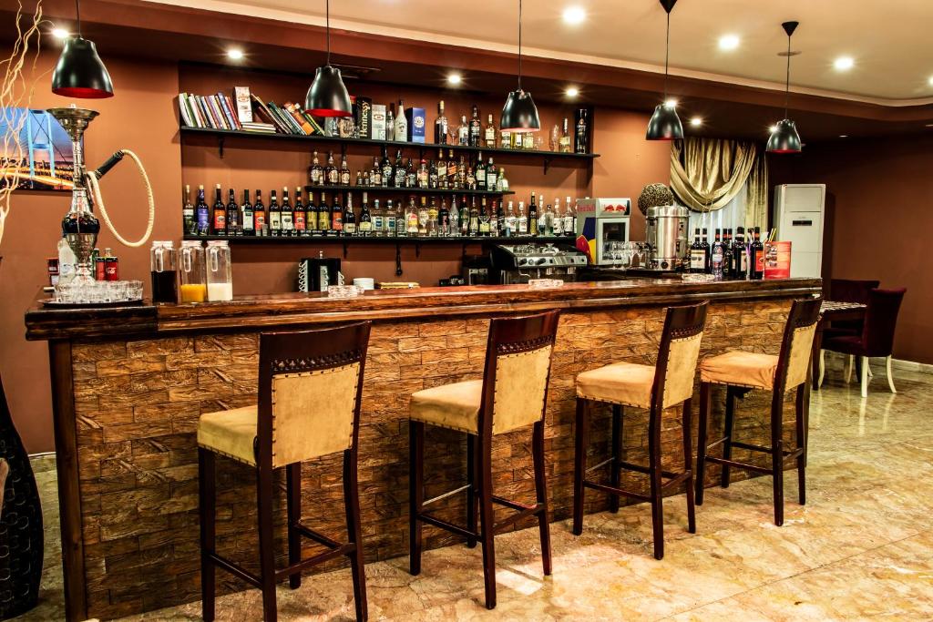 Lounge nebo bar v ubytování Atropat Old City Hotel