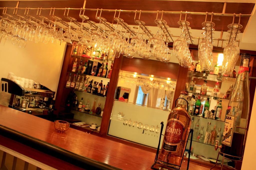 Lounge nebo bar v ubytování Atropat Old City Hotel