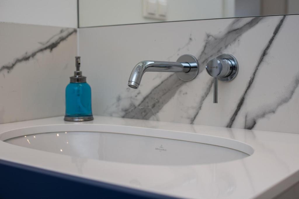Kúpeľňa v ubytovaní Apartamenty Czwarte Piętro
