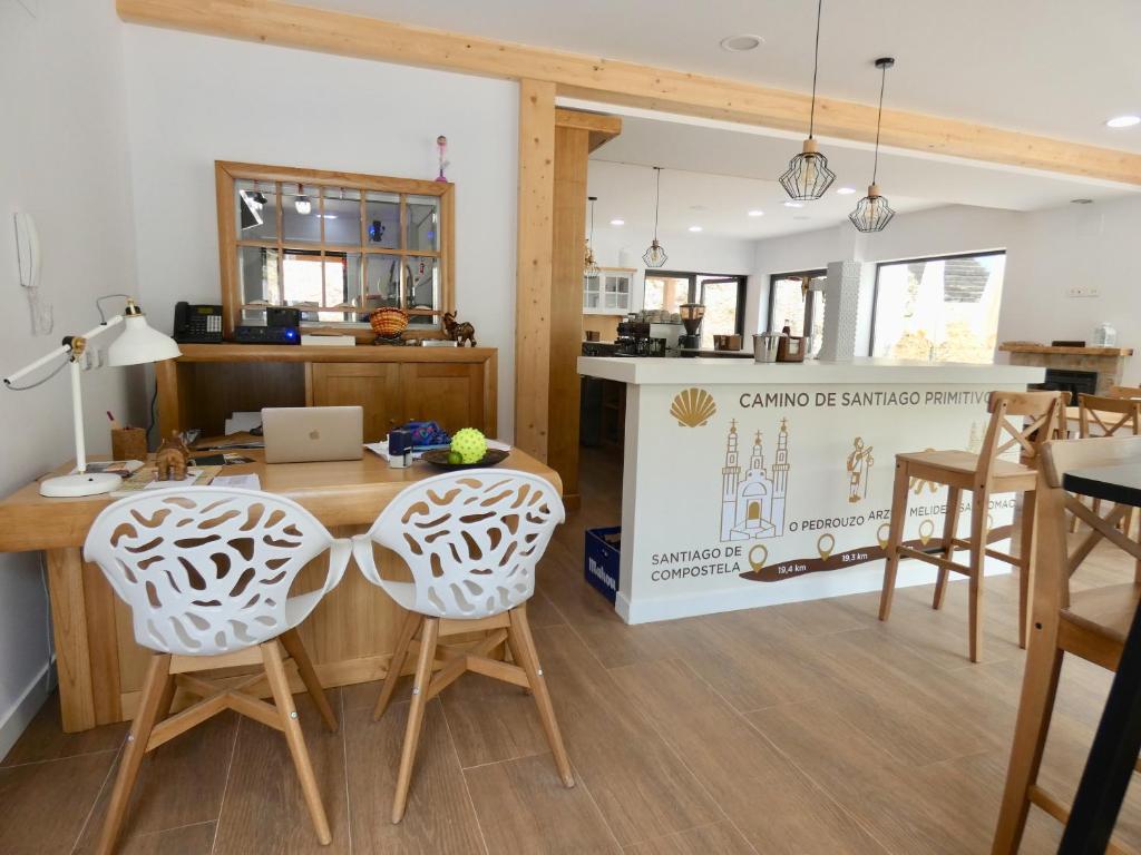 Kuchyň nebo kuchyňský kout v ubytování Albergue Casa Sueño