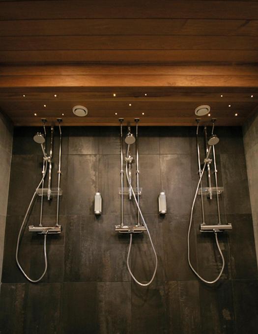 Koupelna v ubytování HOSTEL TOIVOLA