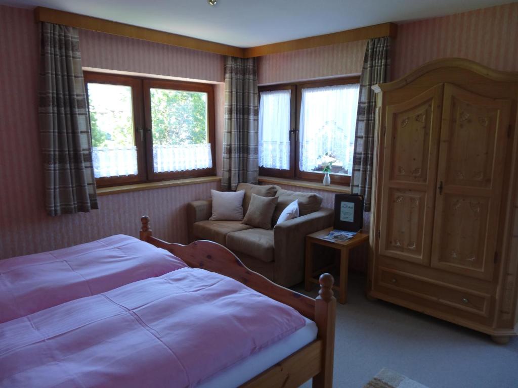 Postel nebo postele na pokoji v ubytování Haus Karl's Ruh