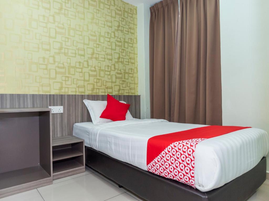 Postel nebo postele na pokoji v ubytování MK Paradise hotel
