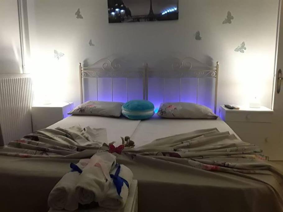 Posteľ alebo postele v izbe v ubytovaní Apartment Adriana