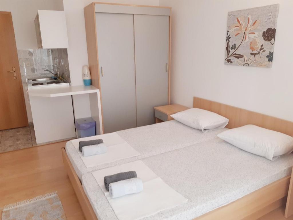 Postel nebo postele na pokoji v ubytování Villa Star
