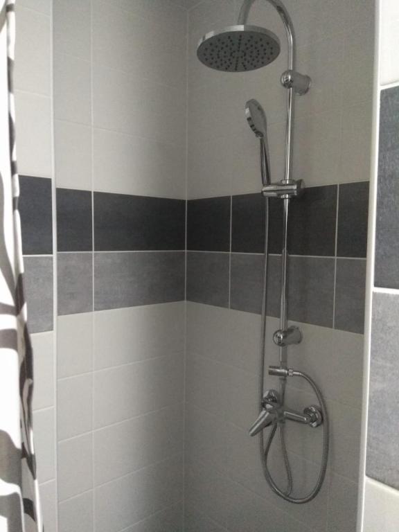 Koupelna v ubytování Apartmány U splavu