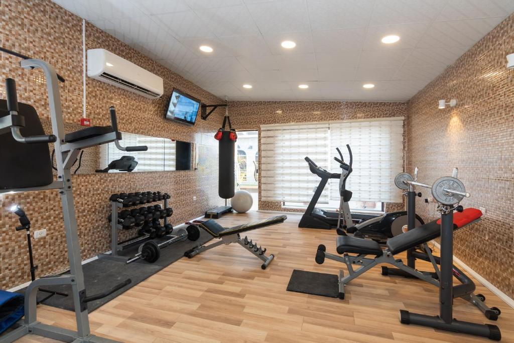 Fitness centrum a/nebo fitness zařízení v ubytování Biankini Village Resort