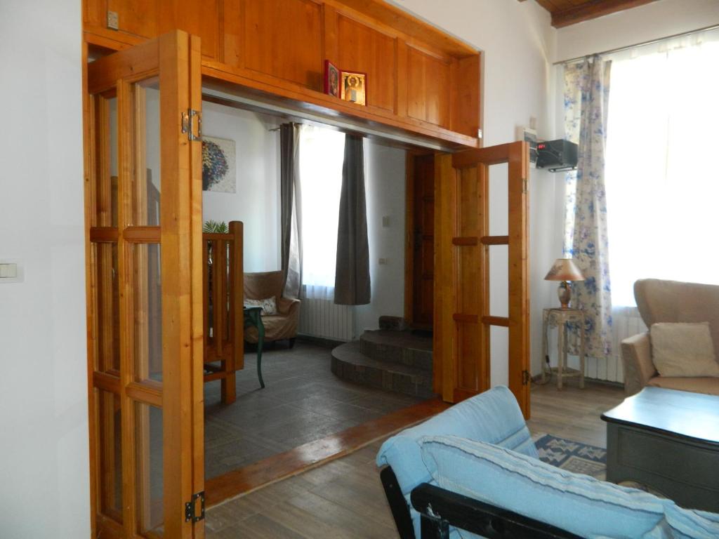 Posezení v ubytování Casa Ligia