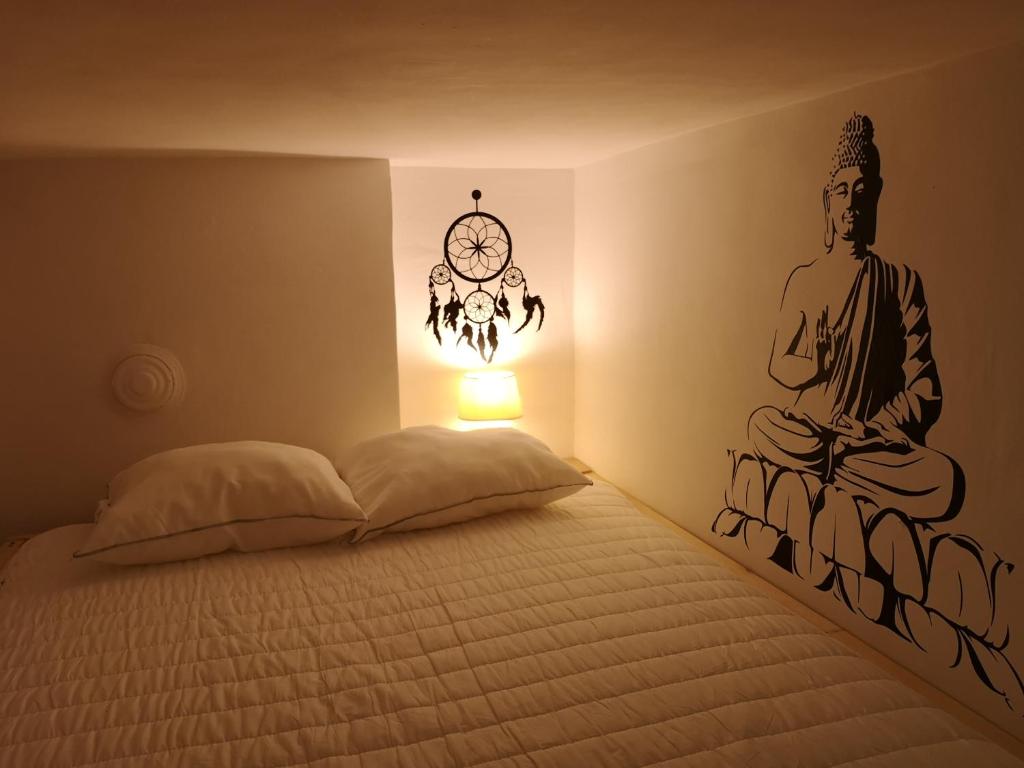 Postel nebo postele na pokoji v ubytování Pijama Hostel