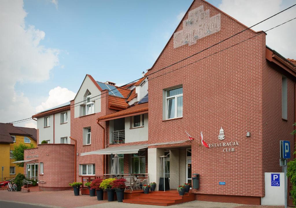 Budova, v ktorej sa hotel nachádza