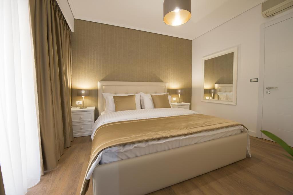 Postel nebo postele na pokoji v ubytování Hotel de Charme