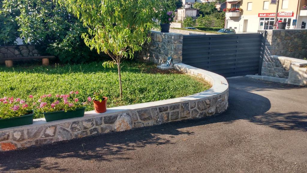 Zahrada ubytování Apartman Blazek Kastav