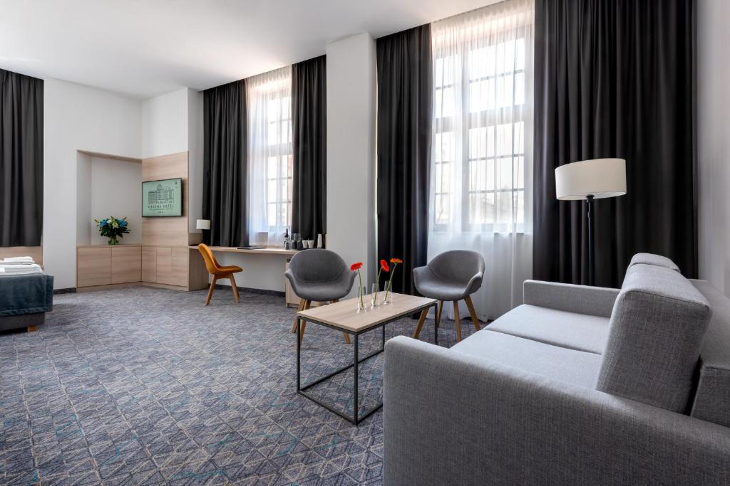 Posezení v ubytování Korona Gold - Korona Hotel Wrocław