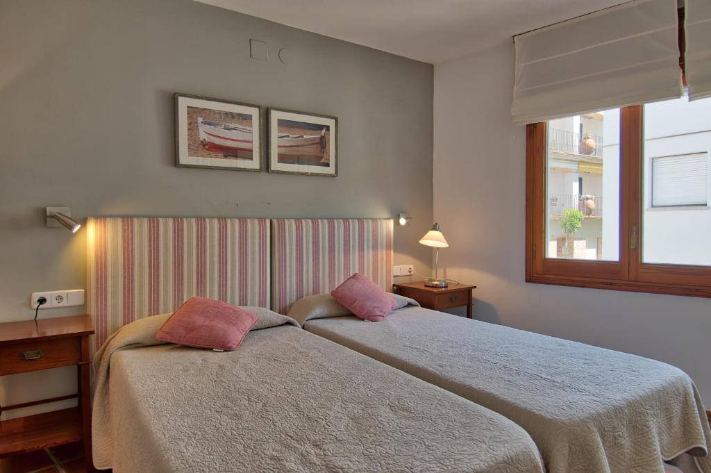 Postel nebo postele na pokoji v ubytování Exclusive Position Front Line Apartments Calau
