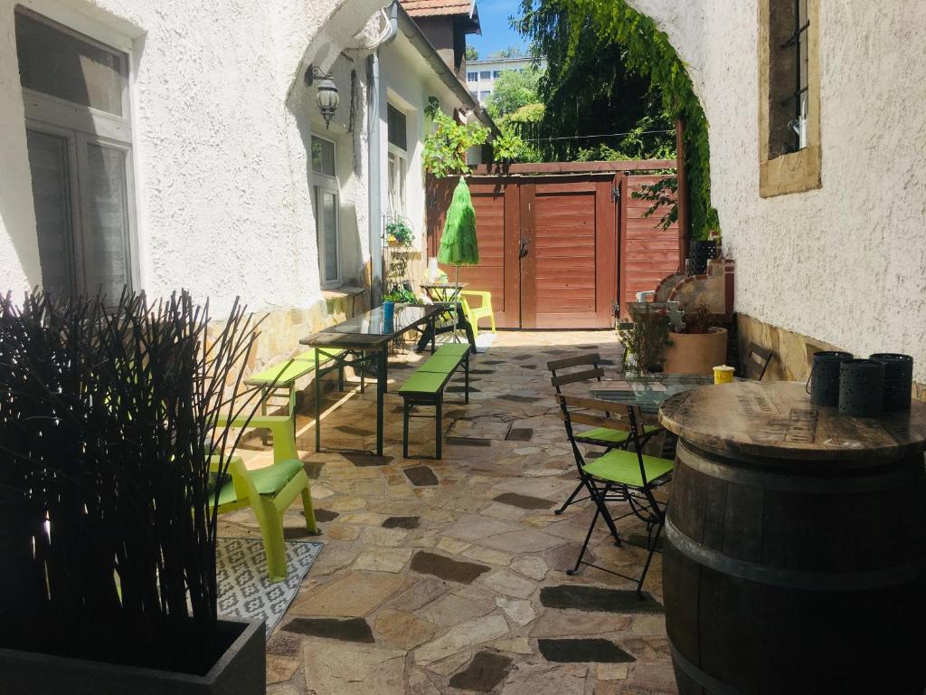 Patio nebo venkovní prostory v ubytování Ferienwohnungen Neusiedl am See