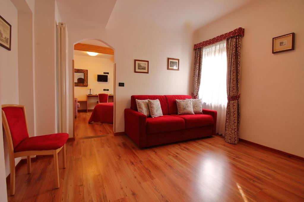 Posezení v ubytování Hotel ai Tre Ponti - Dolomiti