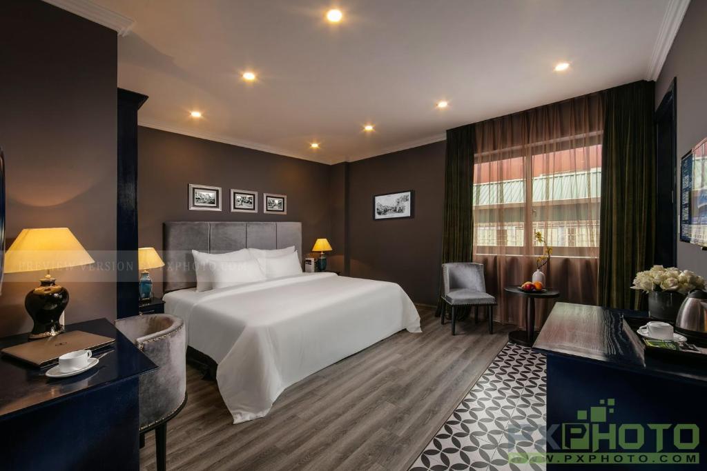 Postel nebo postele na pokoji v ubytování Matilda Boutique Hotel & Spa