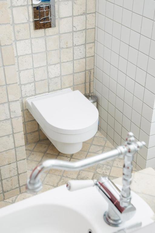 Kúpeľňa v ubytovaní Apartament Playa Baltis 66 z widokiem na morze