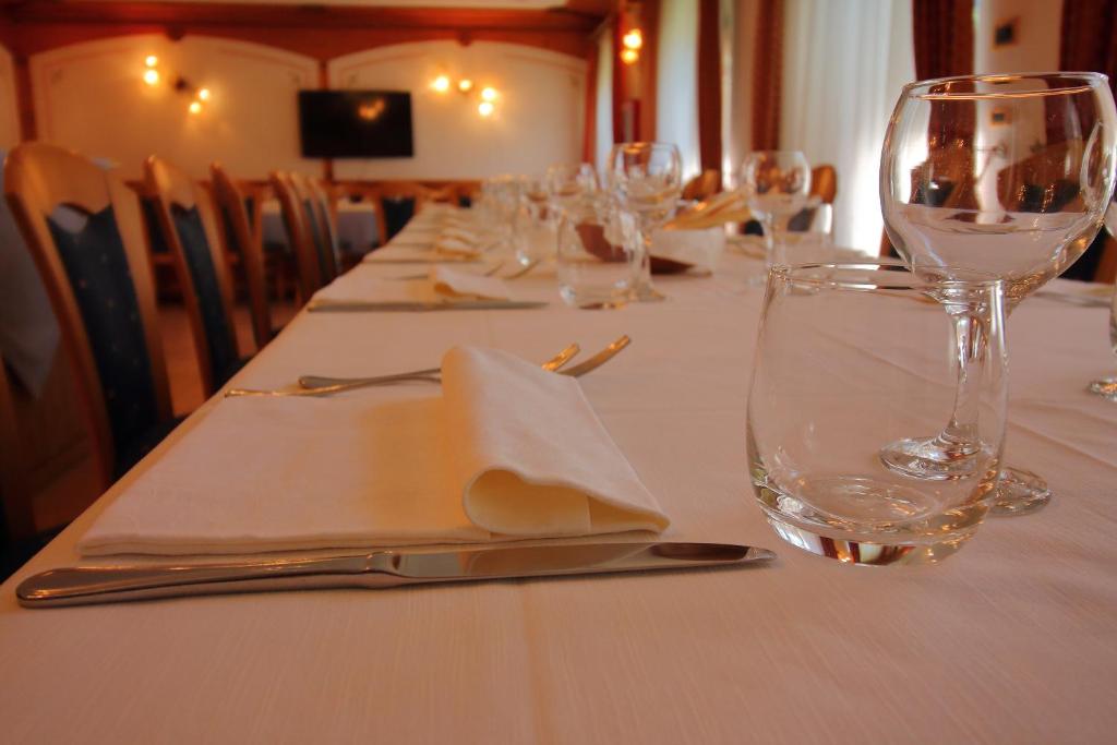 Restaurace v ubytování Hotel ai Tre Ponti - Dolomiti