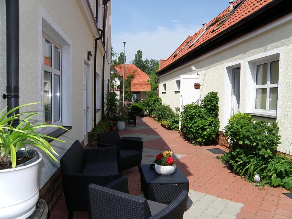 Budova, kde se bed and breakfast nachází