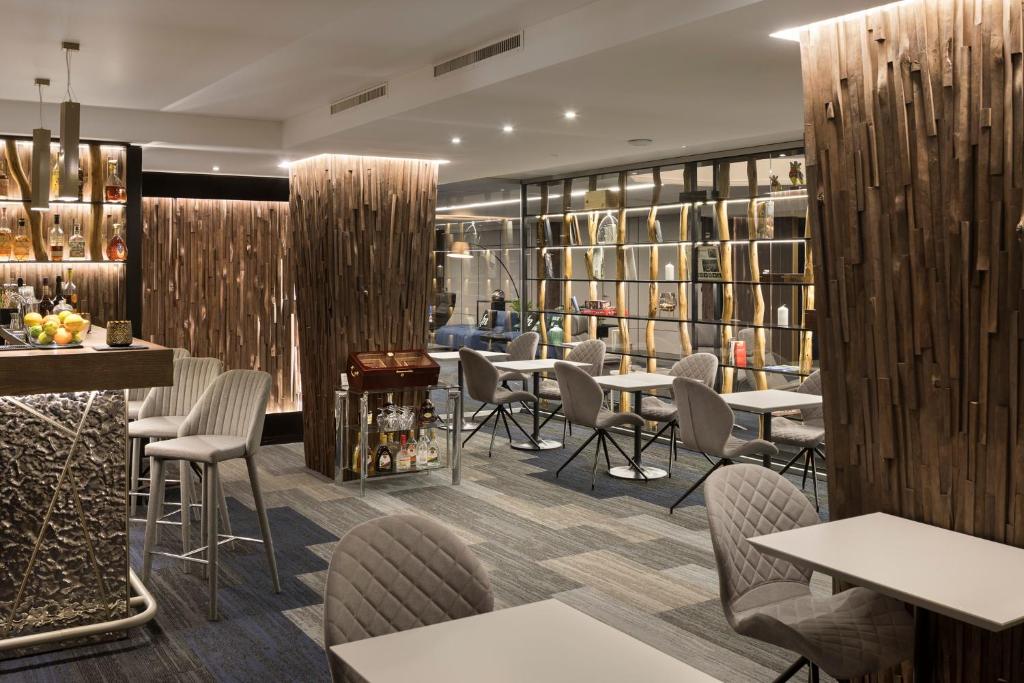 Posezení v ubytování SeePark Hotel Murten