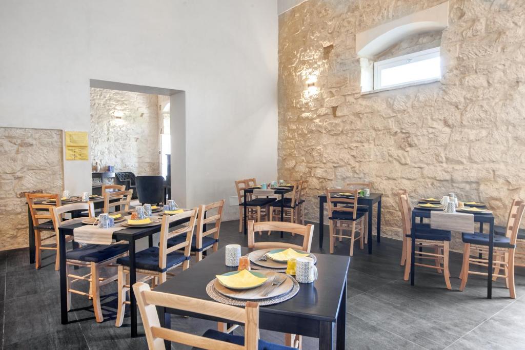 Restaurace v ubytování Giardini Acantus