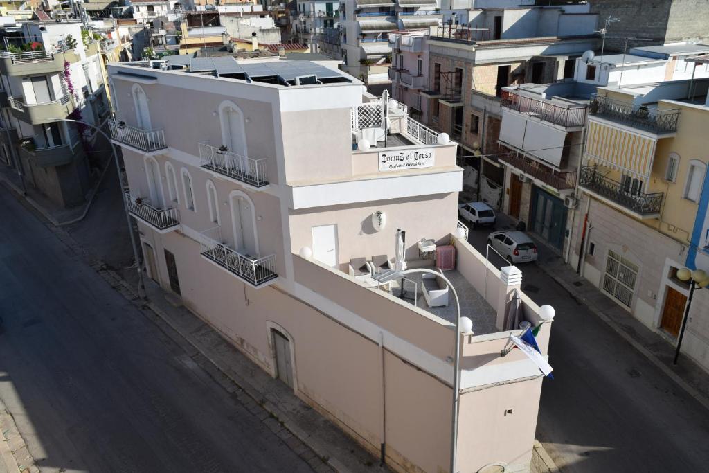 The building in which a panziókat is located