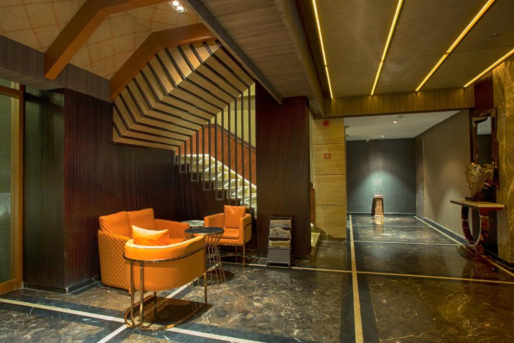 Posezení v ubytování Four Vedas Hotel & Resort