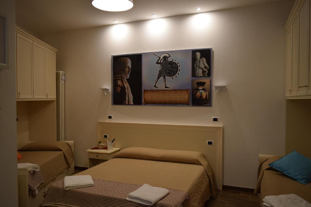 A seating area at DomuS al Corso B&B