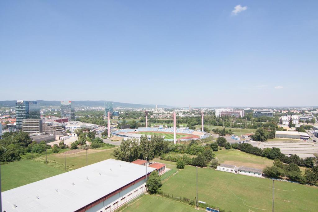 A general view of Pozsony or a view of the city taken from Az apartmant