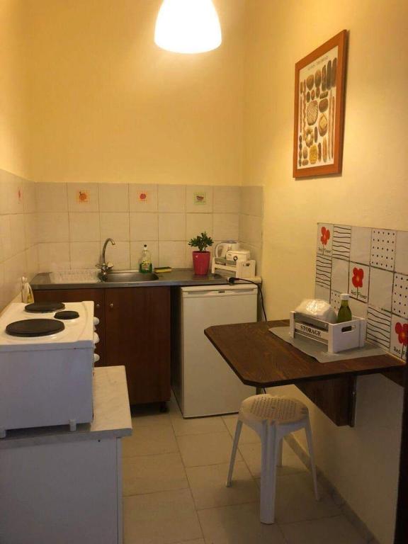 Kuchyň nebo kuchyňský kout v ubytování GIOTA ROOMS