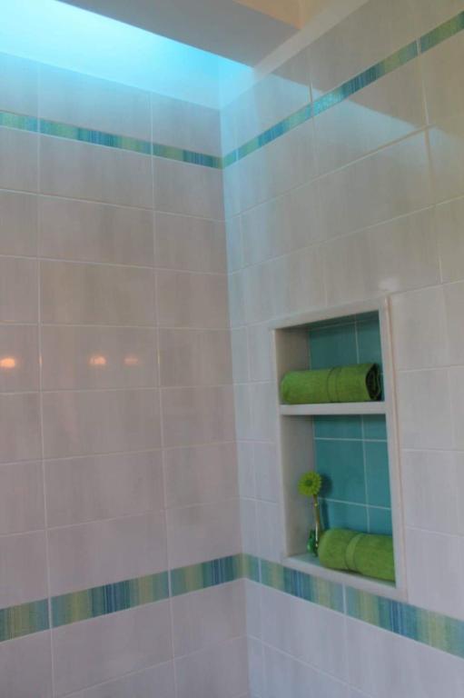 Koupelna v ubytování B&B DA CHIARA SEA SIGHT
