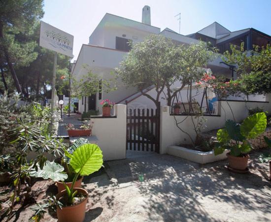 Zahrada ubytování Albergo LA PINETA
