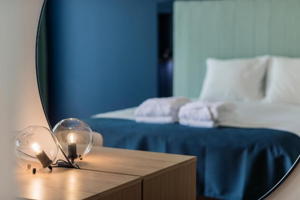 Voodi või voodid majutusasutuse Wasa Resort Hotel, Apartments & SPA toas